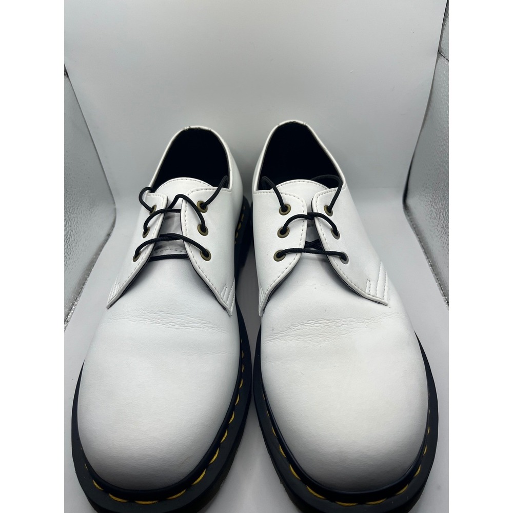 Dr Martens 1461 White Smooth Leather Oxford Shoes Womens‎ Size 9 EU 41